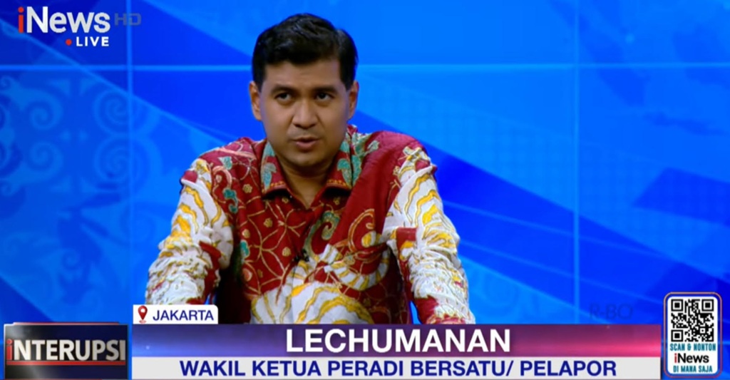 Peradi Bersatu soal Roy Suryo Cs Protes Jokowi Diperiksa di Solo: Ga Ada Masalah