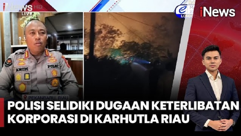 Polda Riau: 50 Orang Ditetapkan Tersangka terkait Karhutla
