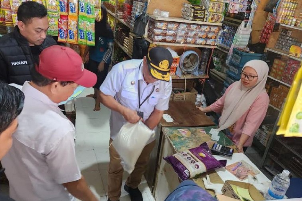 Waduh! Sidak Satgas Pangan Muarojambi di Pasar Temukan 6 Merek Beras Diduga Oplosan