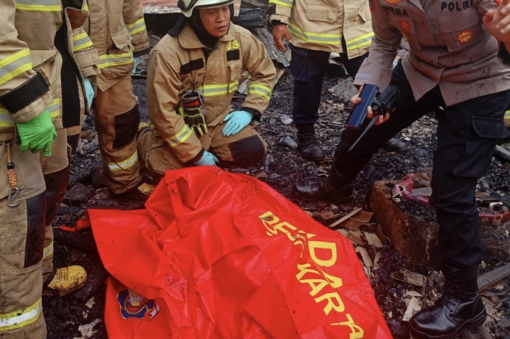 Tragis! Kebakaran di Lenteng Agung Jaksel Tewaskan 1 Orang