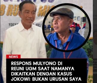 Ramai Sosok Mulyono di Reuni UGM Jokowi, Ini Kesaksian Agen Tiket Bus Terminal Tirtonadi