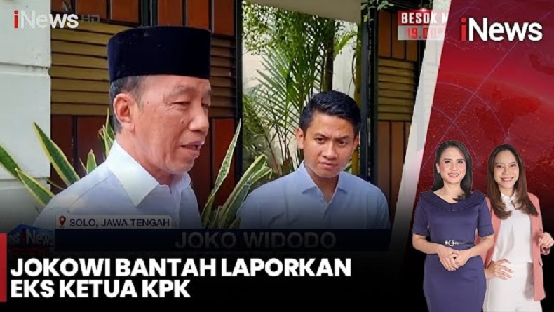 Jokowi Angkat Bicara terkait Mantan Ketua KPK Terseret Kasus Dugaan Ijazah Palsu