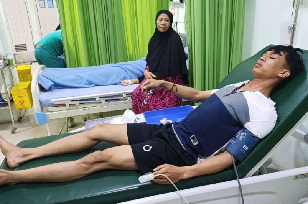 Kecelakaan di Jambi, Pemotor Terpental gegara Leher Terjerat Kabel Menjuntai