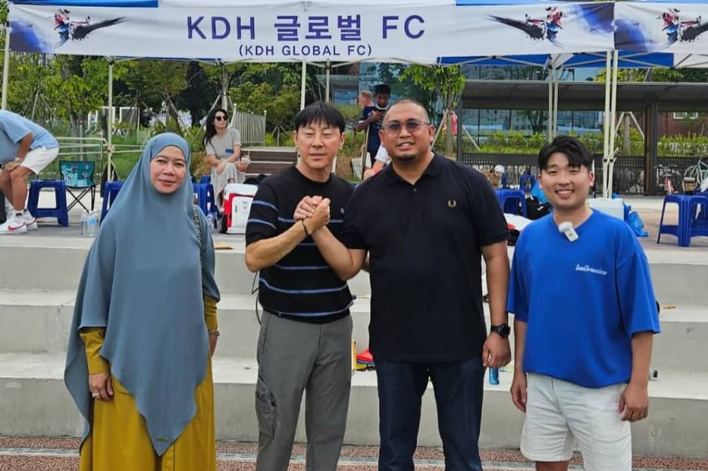 Mertua Pratama Arhan Temui Shin Tae-yong di Korea, Bahas Apa?