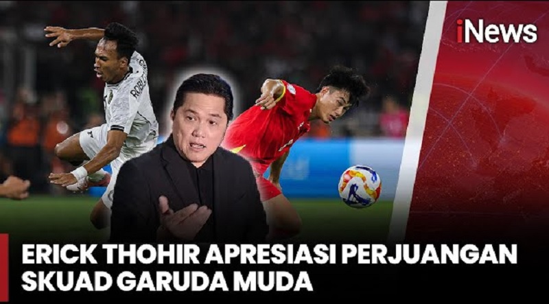 Erick Thohir Beri Lampu Kuning ke Gerald Vanenburg: Lini Serang Tumpul!