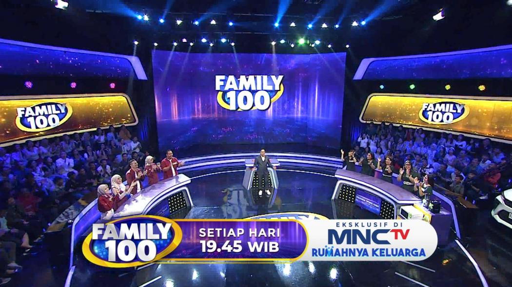 Family 100 Indonesia Rayakan Episode Ke-1.000: Lebih Meriah, Hadiah Melimpah