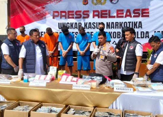 Polisi Sita 8,4 Kg Sabu dari Jaringan Narkotika Jabar-Aceh, 3 Orang Ditangkap