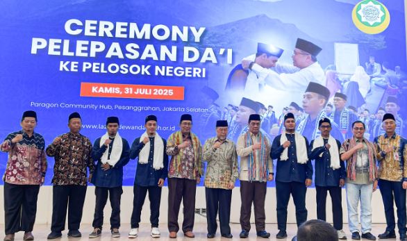 Laznas Dewan Dakwah Lepas 225 Dai ke Penjuru Negeri, Ini Misi Besarnya