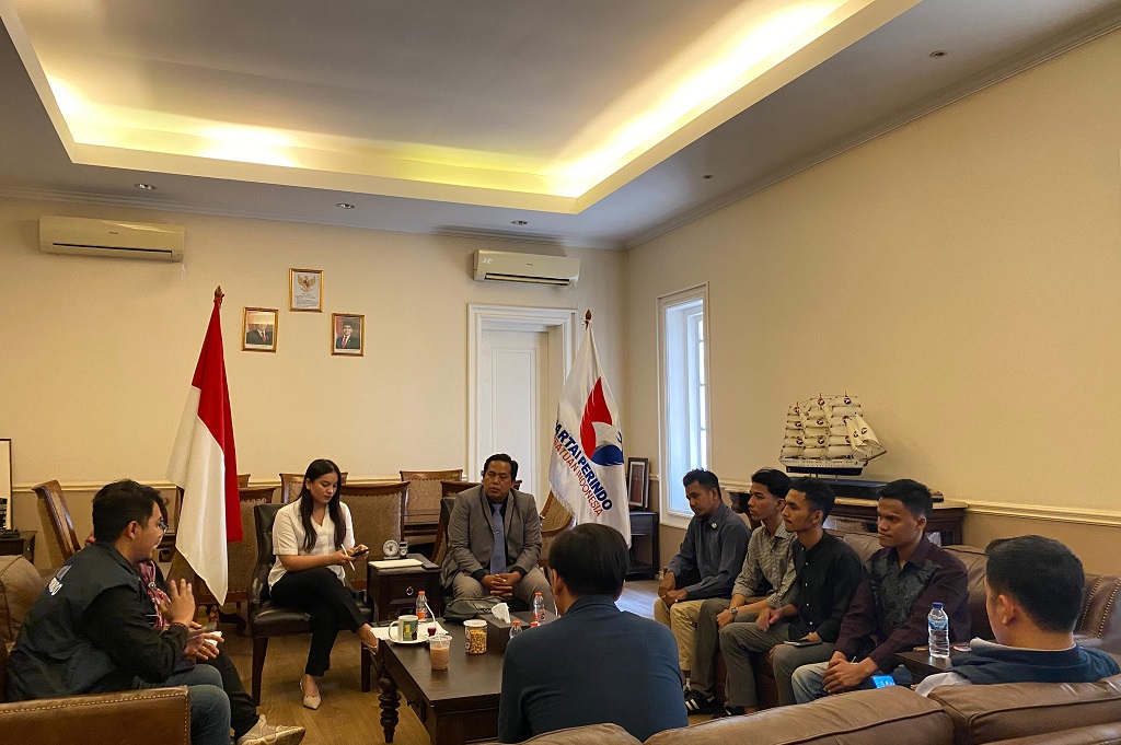 Puspadaya Perindo dan Aliansi Mahasiswa Sumba Jakarta Perkuat Kemitraan Kawal Demokrasi