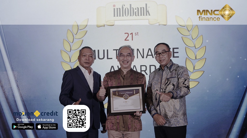 MNC Finance Kembali Raih Penghargaan The Excellent Performance Multifinance Company di 21st Infobank Multifinance Appreciation 2025