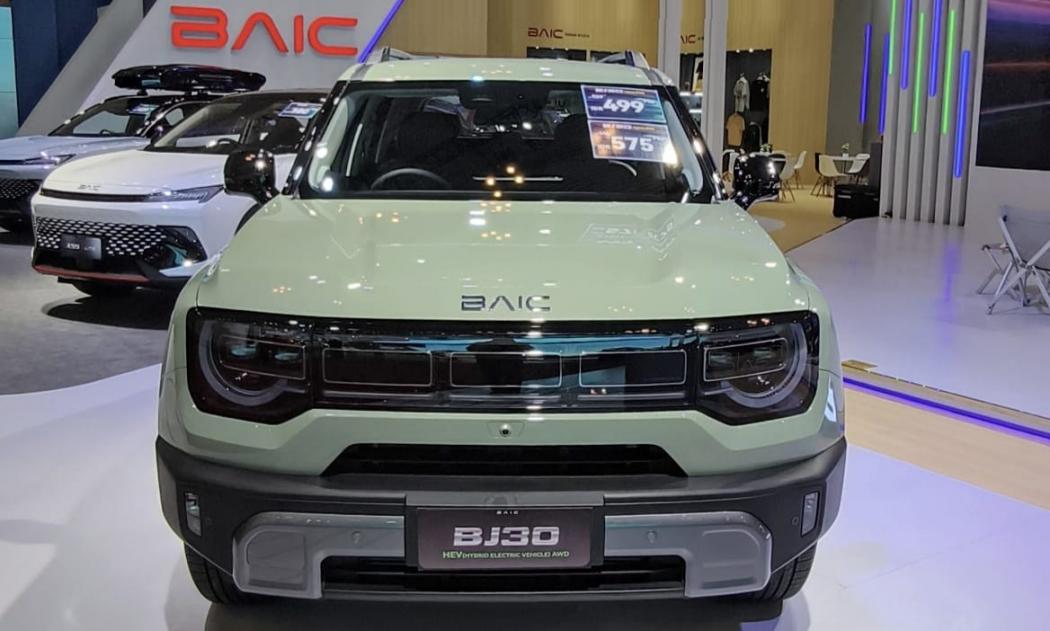 BAIC Cetak Penjualan 278 Unit di GIIAS 2025, BJ30 Hybrid Mendominasi
