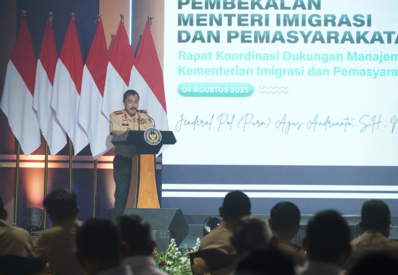 Menteri Agus Andrianto Tekankan Petugas Imipas Beri Pelayanan PRIMA