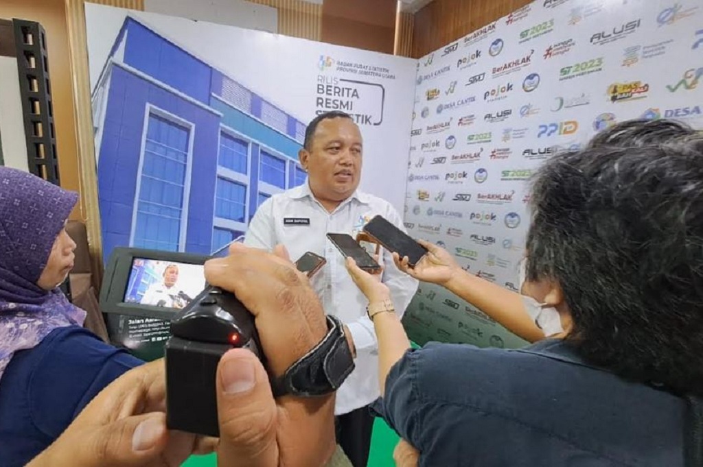Ekonomi Sumut Tumbuh 4,69 Persen, BPS: Daya Beli Masyarakat Masih Cukup Kuat