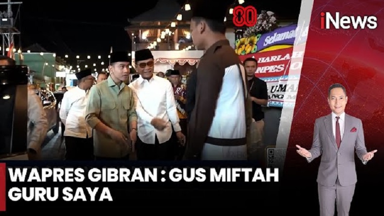 Gibran Sebut Gus Miftah Gurunya: Penampilan Nyentrik dan Selalu Berikan Masukan