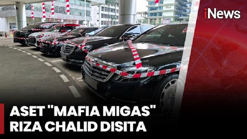 Penampakan 5 Mobil Mewah Riza Chalid yang Disita Kejagung