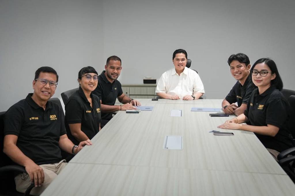 Erick Thohir dan APPI Bahas Dana Pensiun hingga Super League yang Lebih Kompetitif
