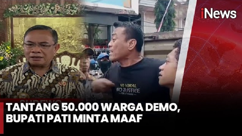 Minta Maaf, Bupati Pati: Saya Sama Sekali Tidak Menantang Rakyat