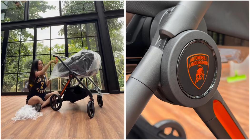 Viral Erika Carlina Unboxing Stroller Bayi Lamborghini Harganya Rp87 Juta!