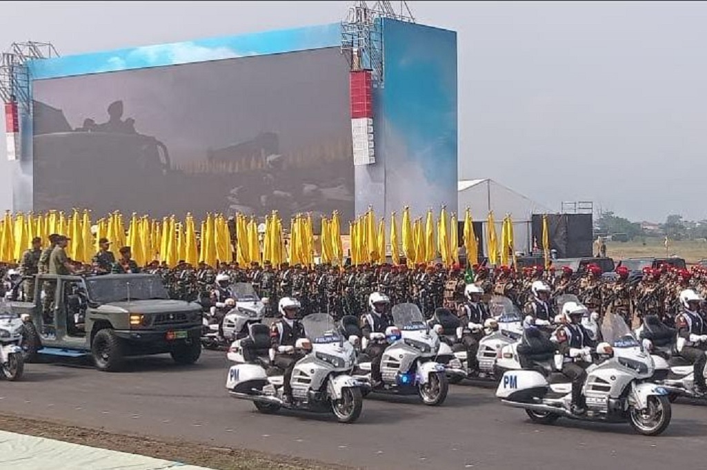 Jelang Upacara Militer di Batujajar, 27.384 Prajurit Dilibatkan Aksi Simulasi Tempur