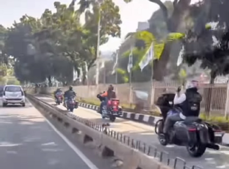 Rombongan Moge Terobos Jalur Transjakarta di Jakbar: 14 Kena Tilang