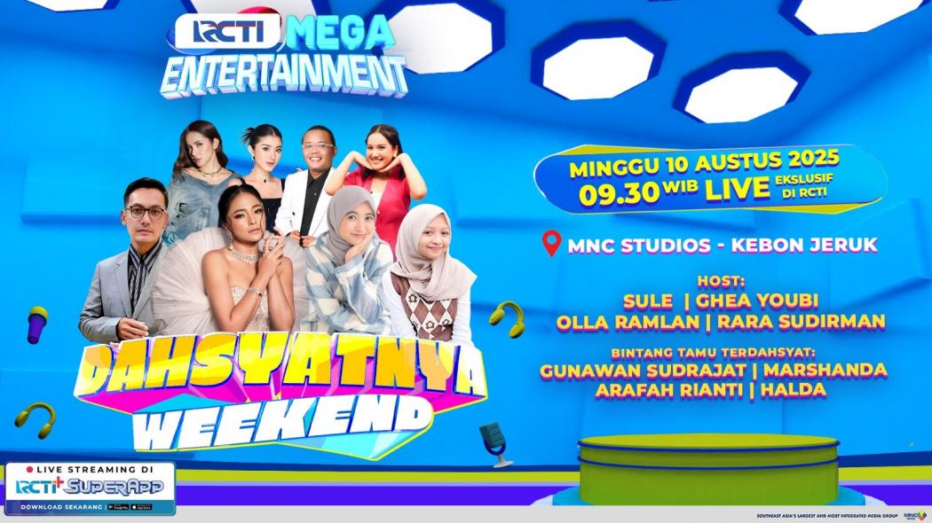Duo Kocak Arafah dan Halda Siap Ramaikan Dahsyatnya Weekend Minggu Ini
