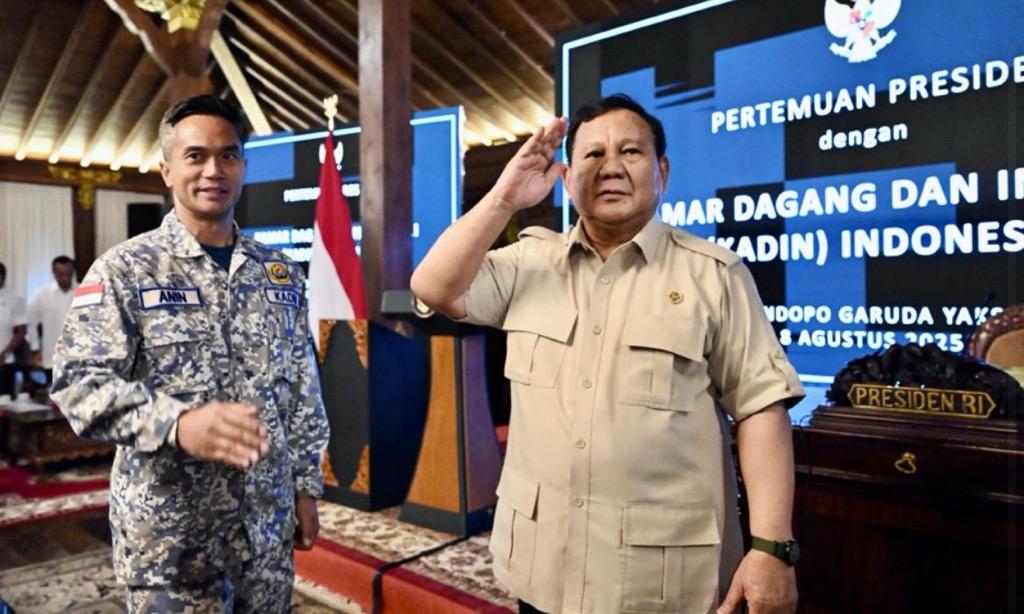 Lepas Peserta Retret Kadin, Prabowo: Harus Bantu Usaha dan Rakyat yang Tertinggal