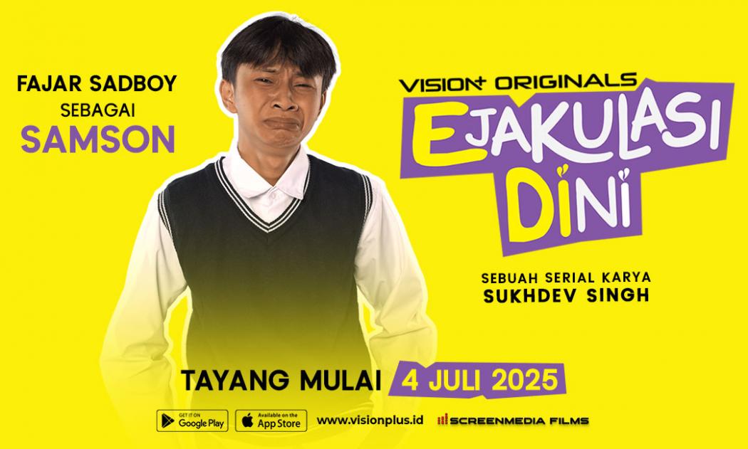 Peran Kocak Fajar Sadboy di Series EDI (Ejakulasi Dini), Streaming Sekarang di VISION+