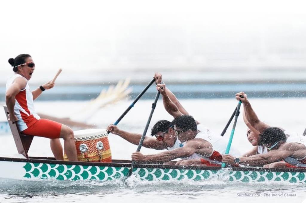 Bangga! Dragon Boat Indonesia Raih 3 Emas 2 Perak di The World Games 2025 Chengdu