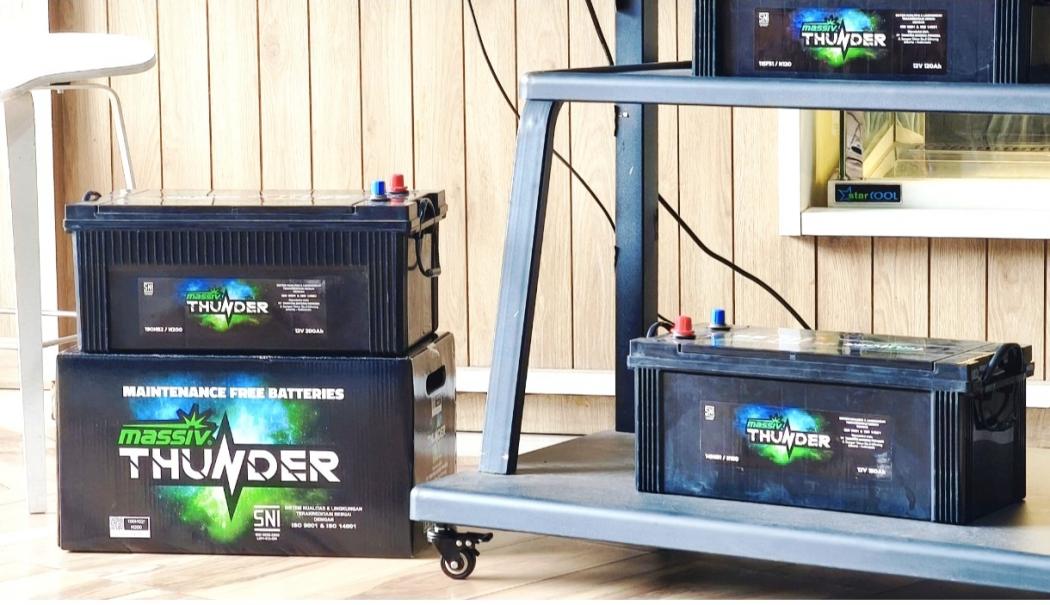 Massiv Kembangkan Aki Free Maintenance, Intip Spesifikasinya