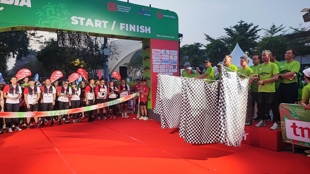 Ribuan Pelari Tumpah Ruah di TMII! Made In Indonesia Run 2025 Kampanyekan Cinta Produk Lokal