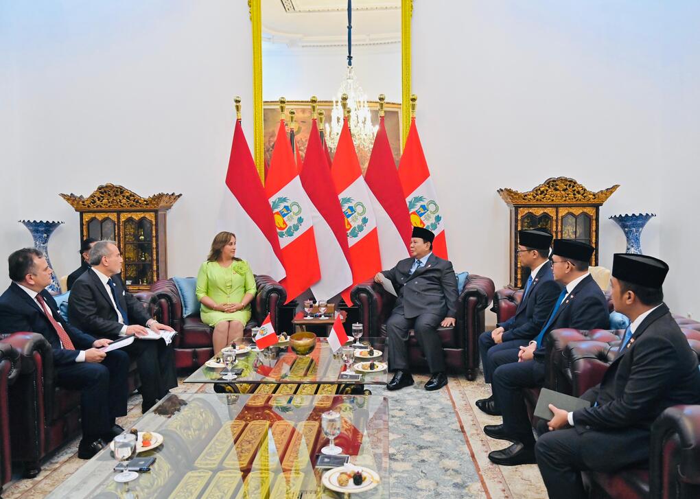 Prabowo Minta Peru Dukung Indonesia Jadi Anggota OECD