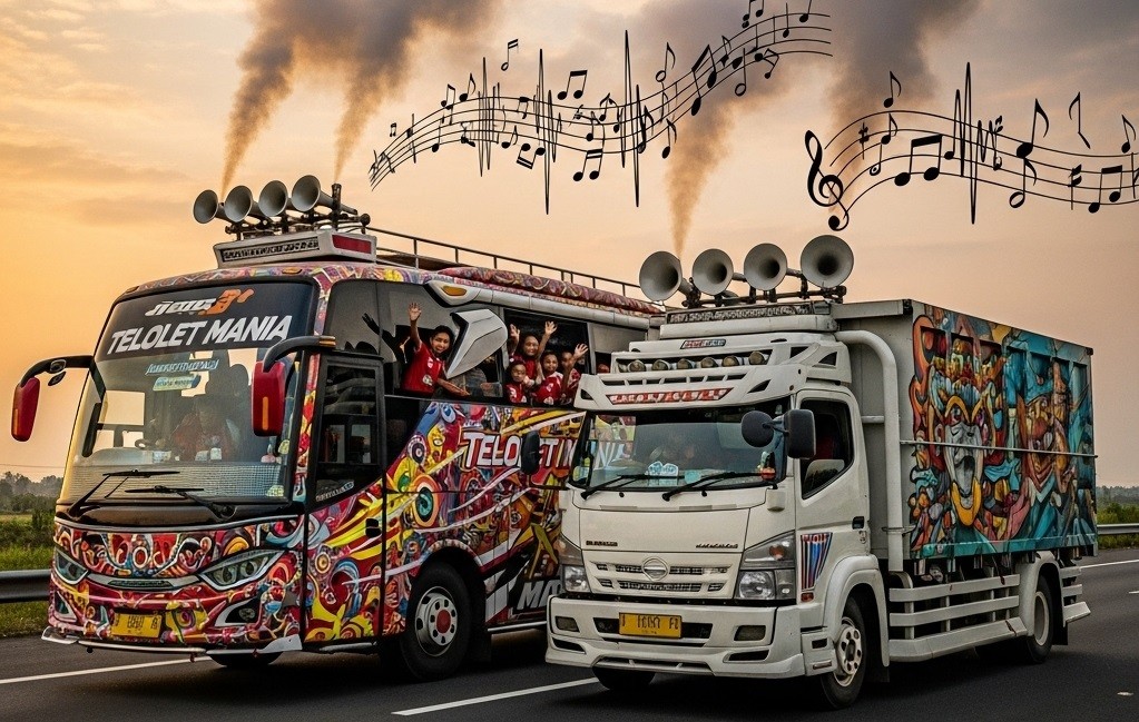 KNKT Ungkap Banyak Klakson Telolet Salah Instalasi Sebabkan Rem Blong