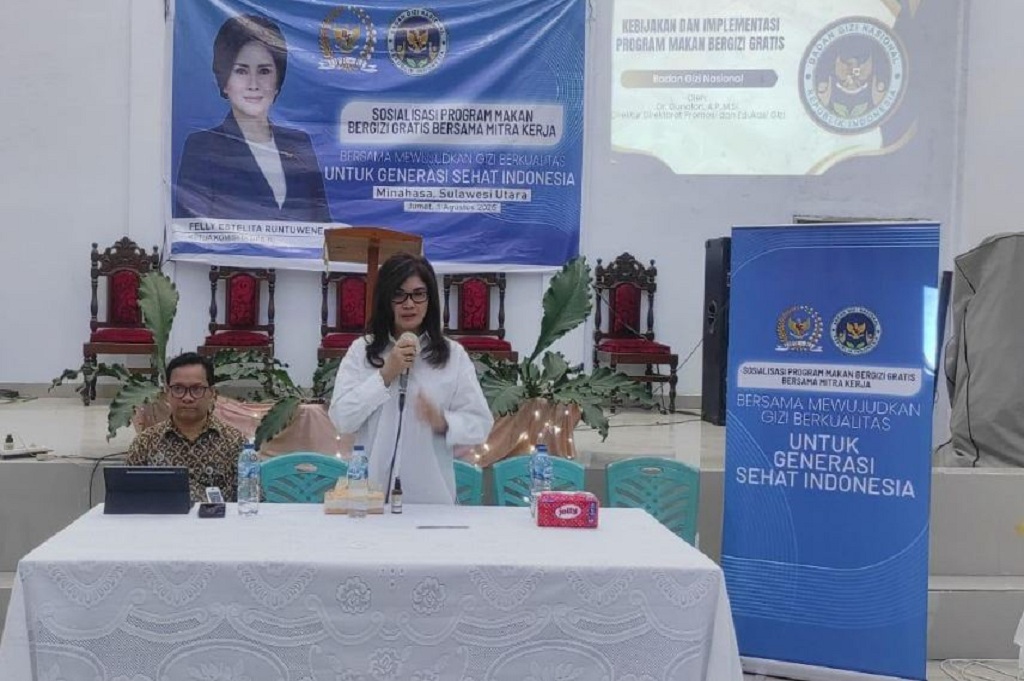 Warga Sulut Diminta Sabar Menunggu Program Makan Bergizi Gratis