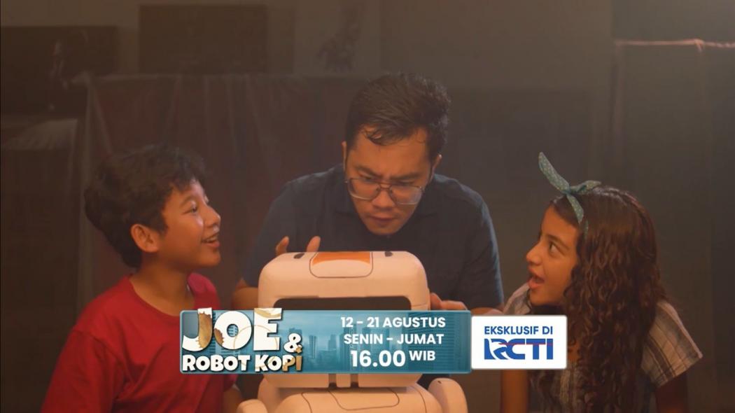 Sinopsis Vision+ Originals di RCTI Joe & Robot Kopi Episode 2, Rabu, 13 Agustus 2025: Project Robot Kopi Joe Dimulai 