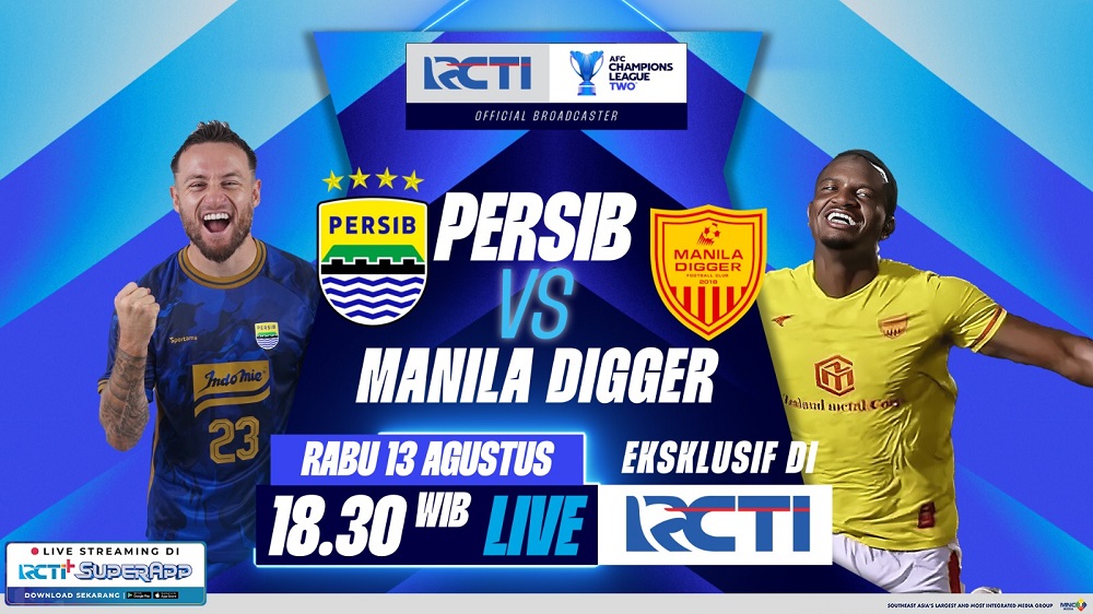 Live RCTI! Persib Siap Libas Manila Digger di Playoff ACL 2