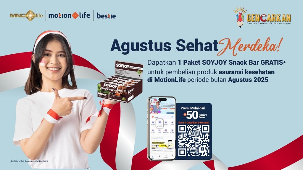 Agustus Sehat Merdeka! MNC Life Ajak Masyarakat Rayakan Kemerdekaan dengan Proteksi Kesehatan Lengkap dan Bonus Snack Sehat