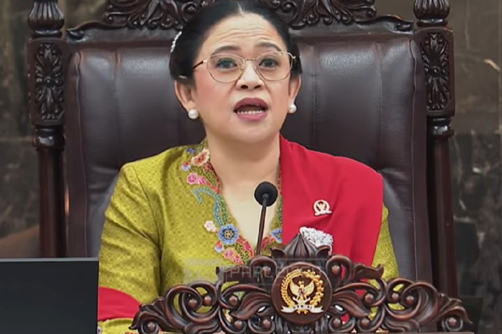 Momen Puan Nyanyi Lagu Imagine John Lennon di Sidang Tahunan MPR