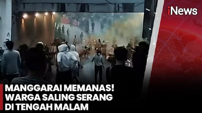 Tawuran Warga di Manggarai Pecah, Lalu Lintas Sempat Lumpuh 