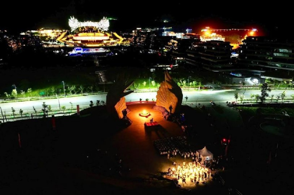 HUT ke-80 RI di IKN, Basuki Hadimuljono Pimpin Apel Kehormatan dan Renungan Suci