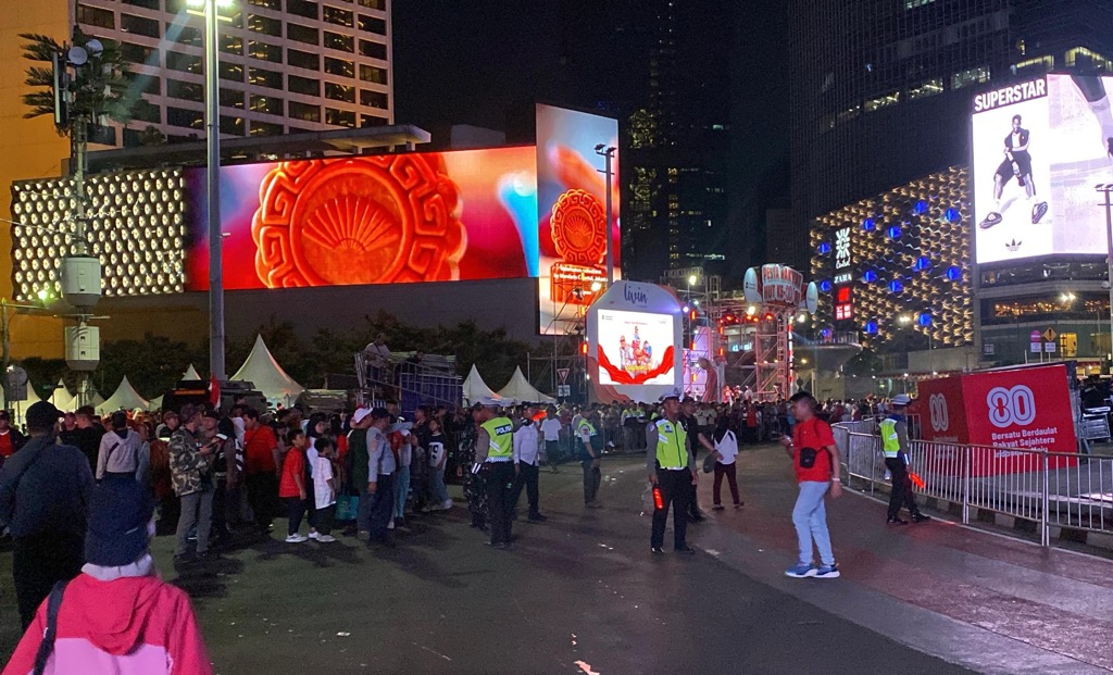 Ada Karnaval Budaya HUT ke-80 RI, Ruas Jalan MH Thamrin Mulai Ditutup