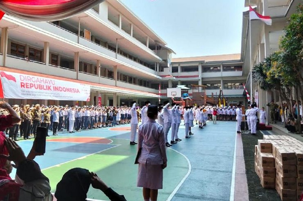 Warga Tionghoa di Bandung Gelar Upacara HUT ke-80 RI, Bangun Semangat Nasionalisme