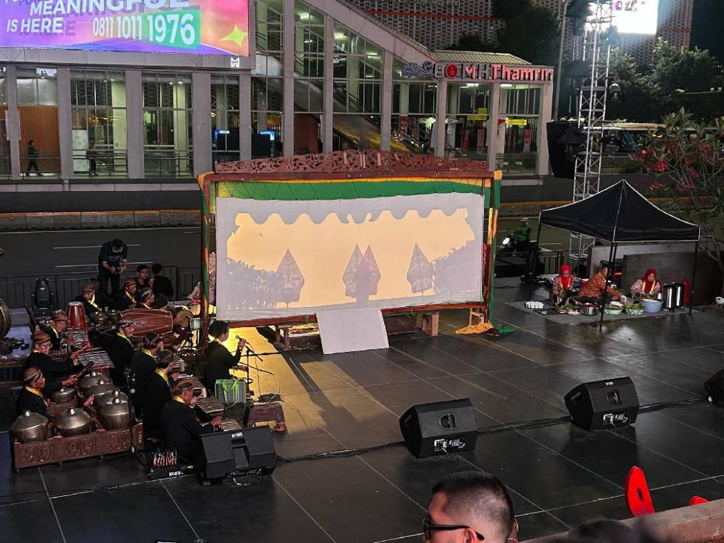 Rayakan HUT ke-80 RI di Sarinah, Ada Pertunjukan Wayang hingga Tari Tradisional