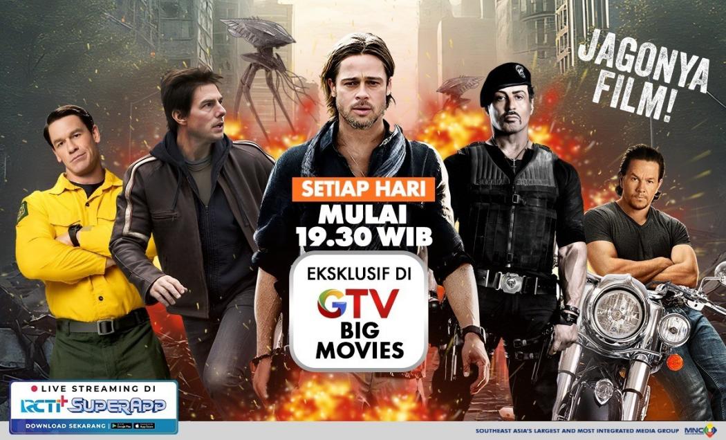 Triple Action! 3 Film Seru Sekaligus Dalam Satu Malam di GTV Big Movies!