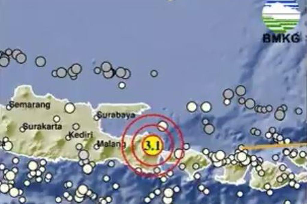 Gempa Terkini Magnitudo 3,1 Guncang Bondowoso Jatim