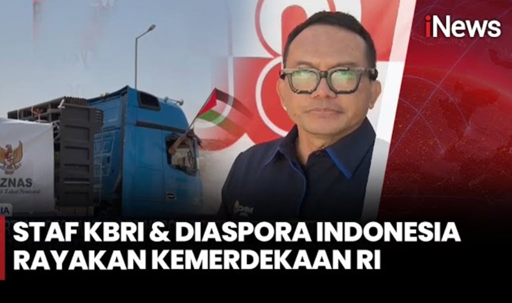 Momen Perayaan HUT ke-80 RI di KBRI Amman Yordania