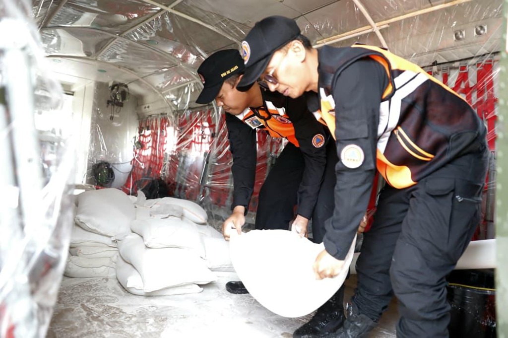 BPBD DKI Jakarta Gelar Operasi Modifikasi Cuaca hingga 21 Agustus 