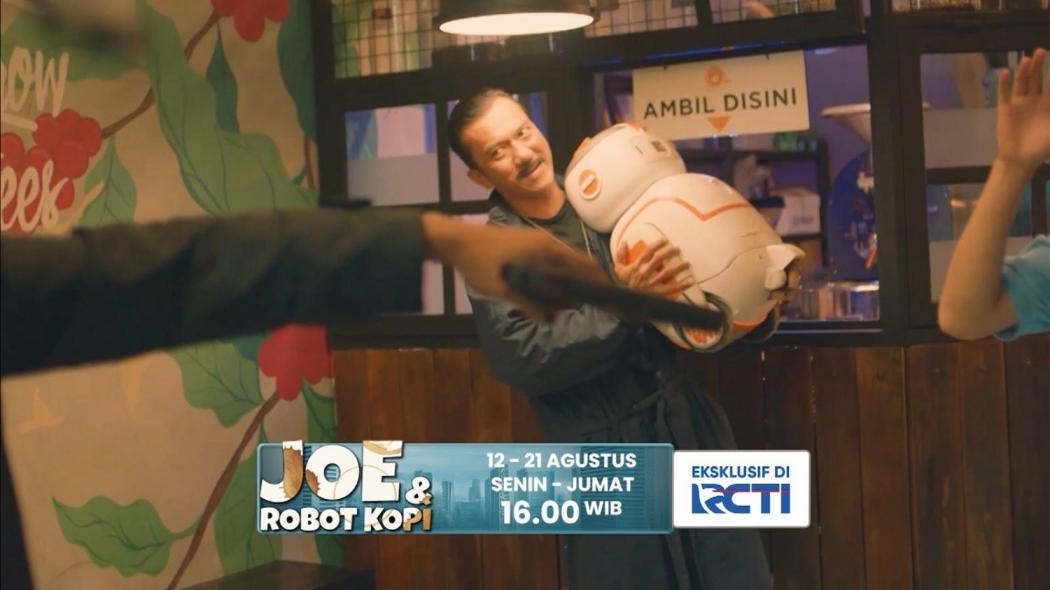 Sinopsis Vision+ Originals di RCTI Joe & Robot Kopi Episode 6, Selasa, 19 Agustus 2025: Ancaman Bertubi-tubi Pilus dan Jindul