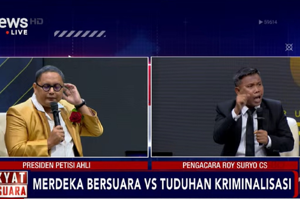 Panas! Pengacara Roy Suryo Emosi, Pitra Romadoni: Anda Lama-lama Stroke