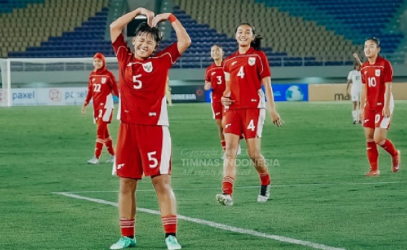 Timnas Putri Indonesia U-16 Indonesia Bantai Timor Leste Setengah Lusin Gol di Piala AFF Putri 2025