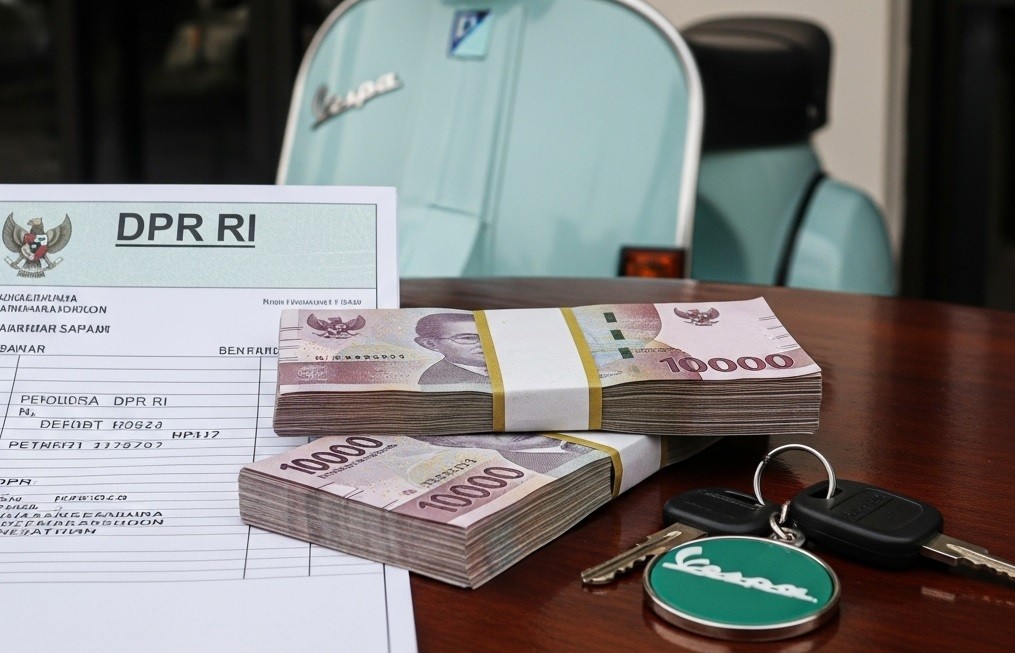 Heboh Tunjangan Anggota DPR Naik, Bisa Beli Vespa Tiap Bulan